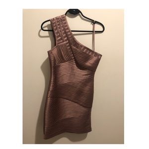 Rose gold BCBG Cocktail dress